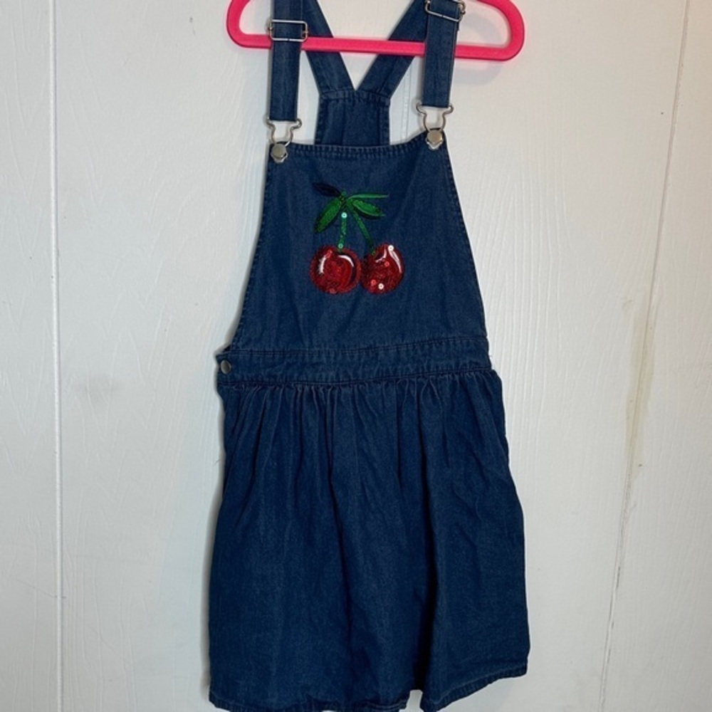Cynthia Rowley Kids Blue Cherry dress